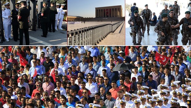 Anıtkabir’de çok sıkı güvenlik önlemleri