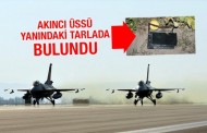 Akıncı Üssü yanındaki tarlada kırılmış 3 bilgisayar bulundu