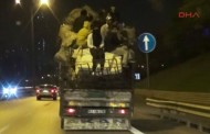 TEM'de şok görüntüler!
