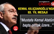 Kemal Kılıçdaroğlu'ndan 93. yıl mesajı