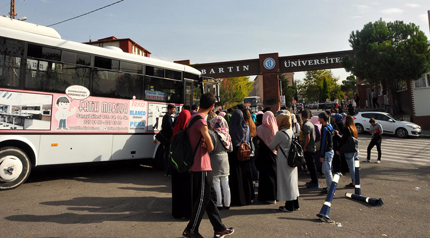 Bartın’da üniversite ve yurtlara yaklaşılması yasaklandı