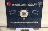 Karabük'te Uyuşturucudan 1 Gözaltı