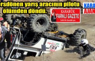 Pilot son anda kurtarıldı.