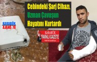PKK’lı teröristlerle çatışan askerin göğsüne gelen kurşun, cebindeki ‘powerbank’a saplandı