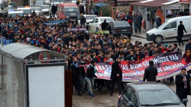 Karabük'te 'Teröre Lanet' Yürüyüşü