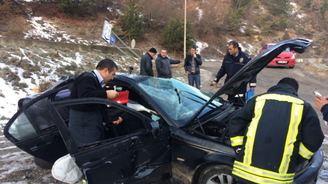 Kastamonu'da Trafik Kazası: 2 Yaralı