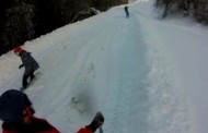 Kayak Merkezi Bitmeden Snowboardculara Mekan Oldu