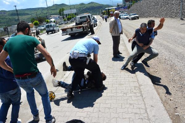 Karabük'te Kaza Sonrası Çekiçli Kavga