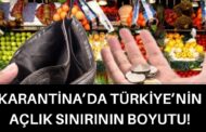 KARANTİNADA AÇLIK SINIRININ BOYUTU